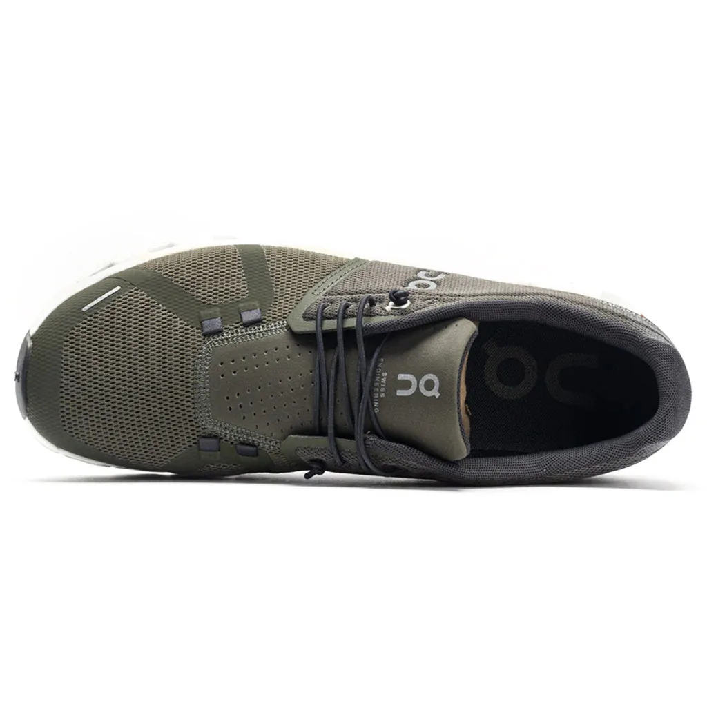 On Cloud 5 Textile Men's Running ShoesTrainers - Olive White