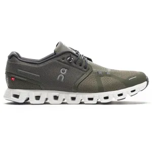On Cloud 5 Textile Men's Running ShoesTrainers - Olive White
