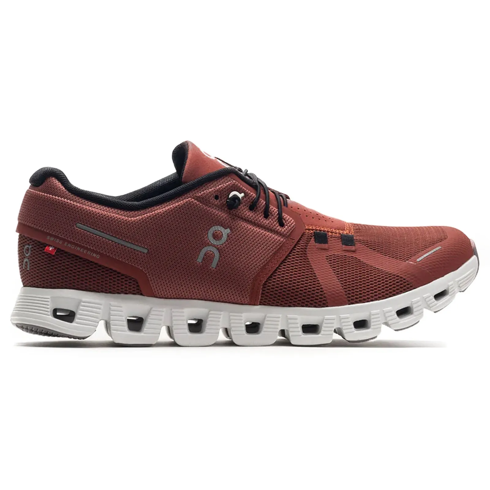 On Cloud 5 Textile Men's Running ShoesTrainers - Ruby Rust