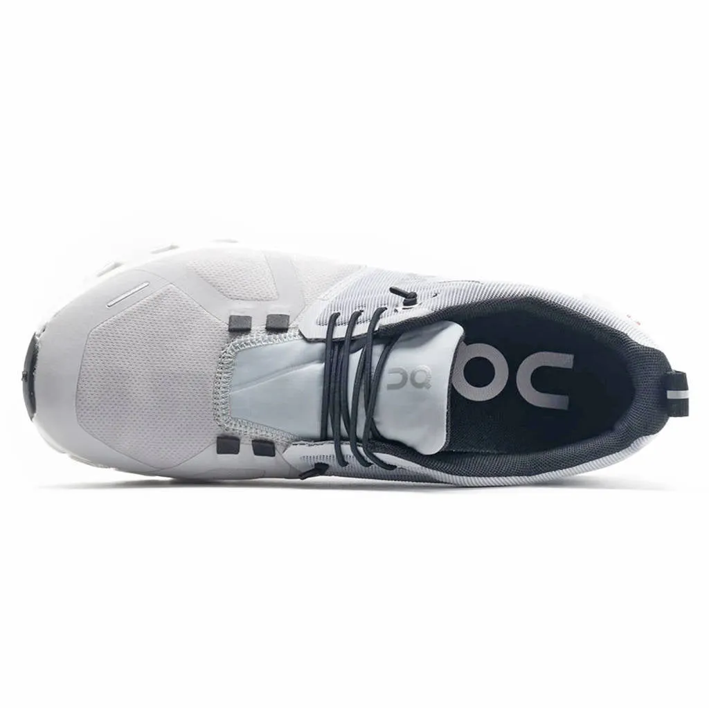On Cloud 5 Waterproof Textile Men's Running ShoesTrainers - Glacier White