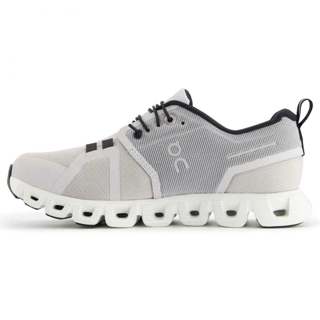 On Cloud 5 Waterproof Textile Women's Running ShoesTrainers - Glacier White