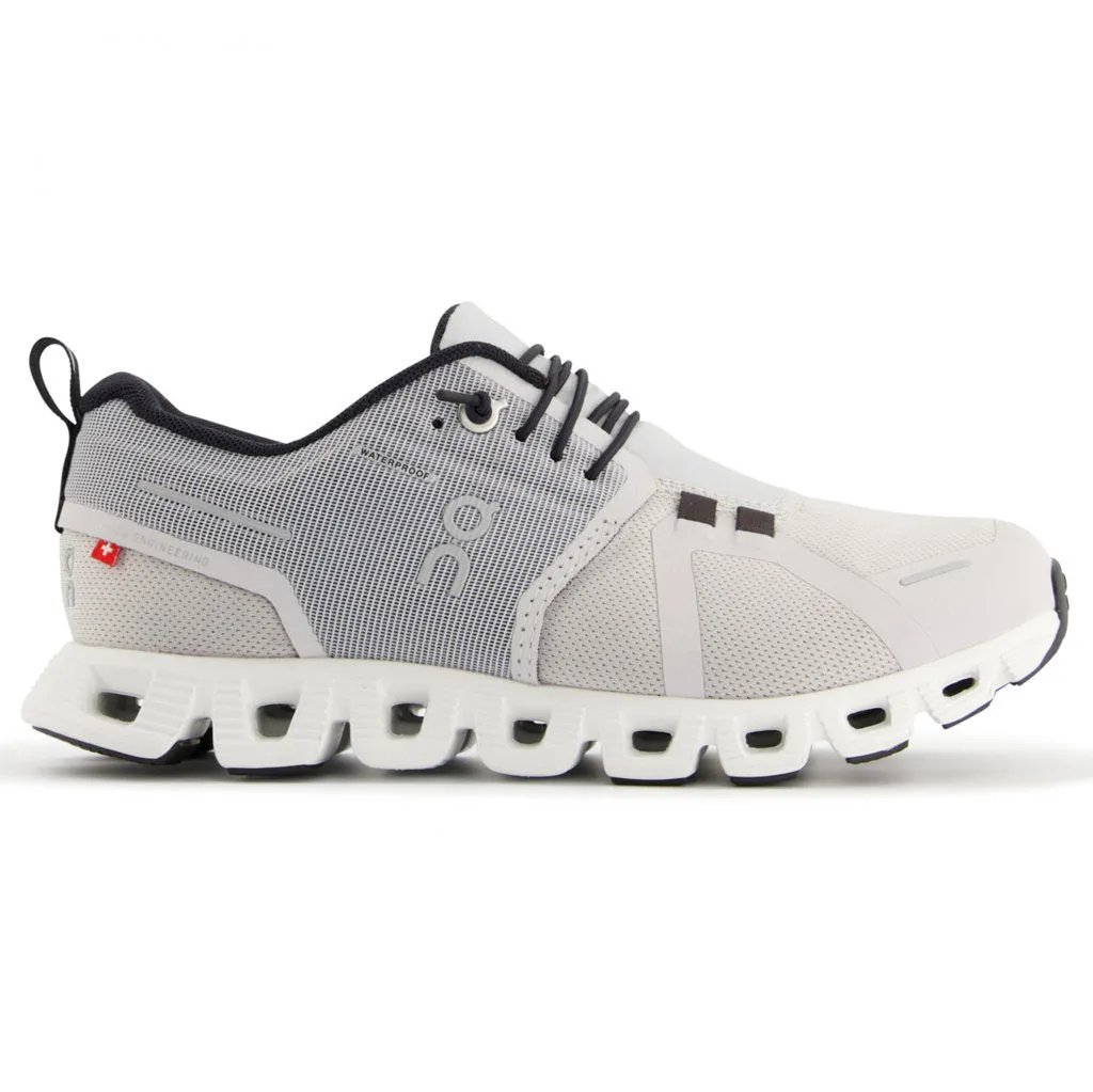 On Cloud 5 Waterproof Textile Women's Running ShoesTrainers - Glacier White