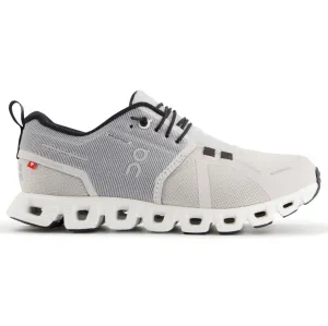 On Cloud 5 Waterproof Textile Women's Running ShoesTrainers - Glacier White