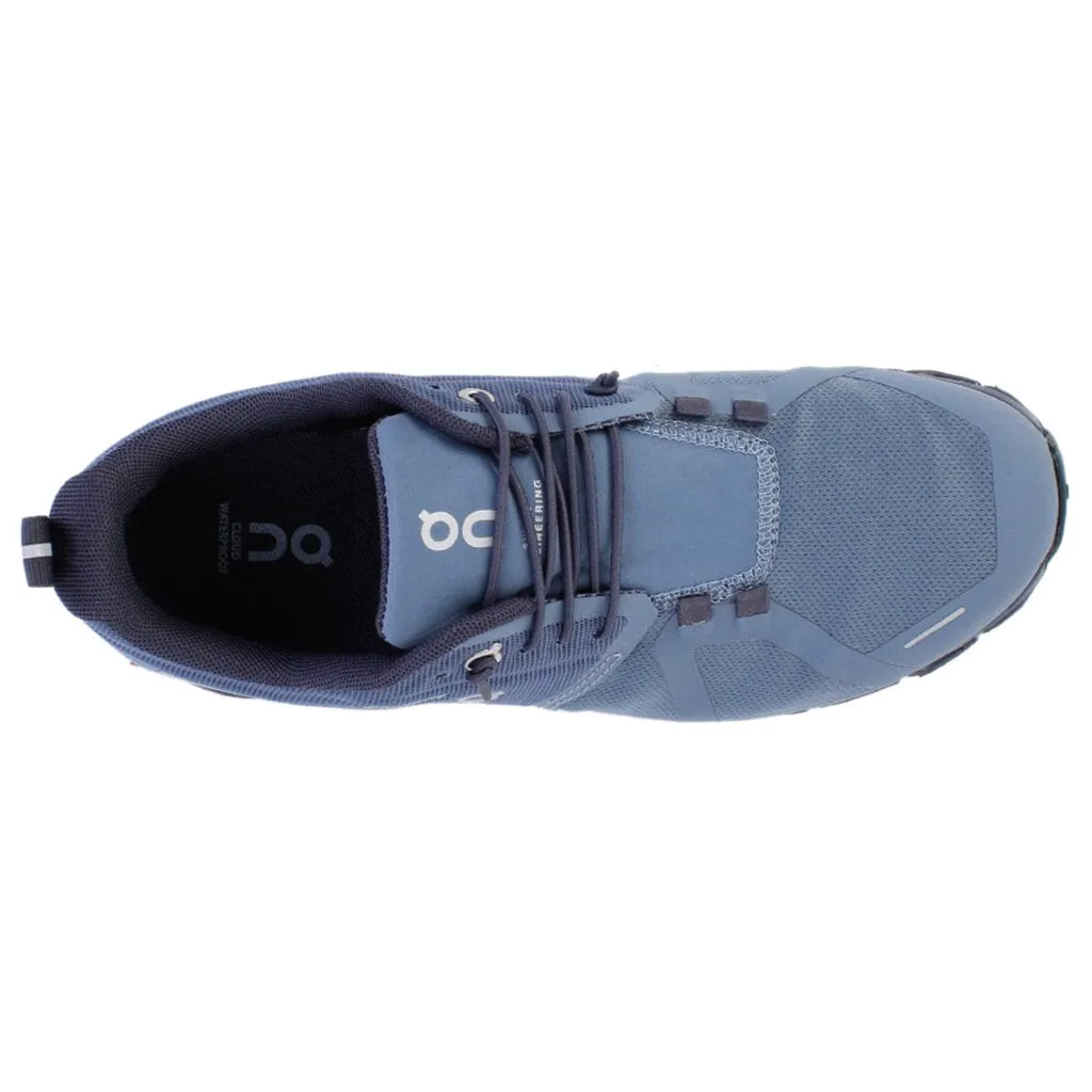 On Cloud 5 Waterproof Textile Women's Running ShoesTrainers - Metal Navy