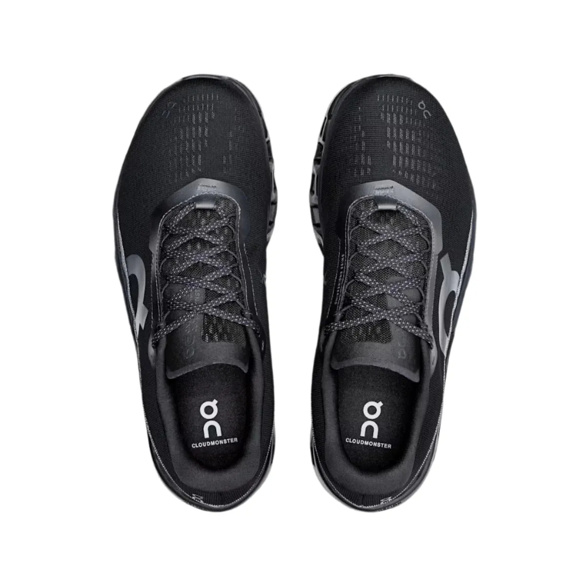 ON Cloudmonster 2 Mens Running Shoes - Black