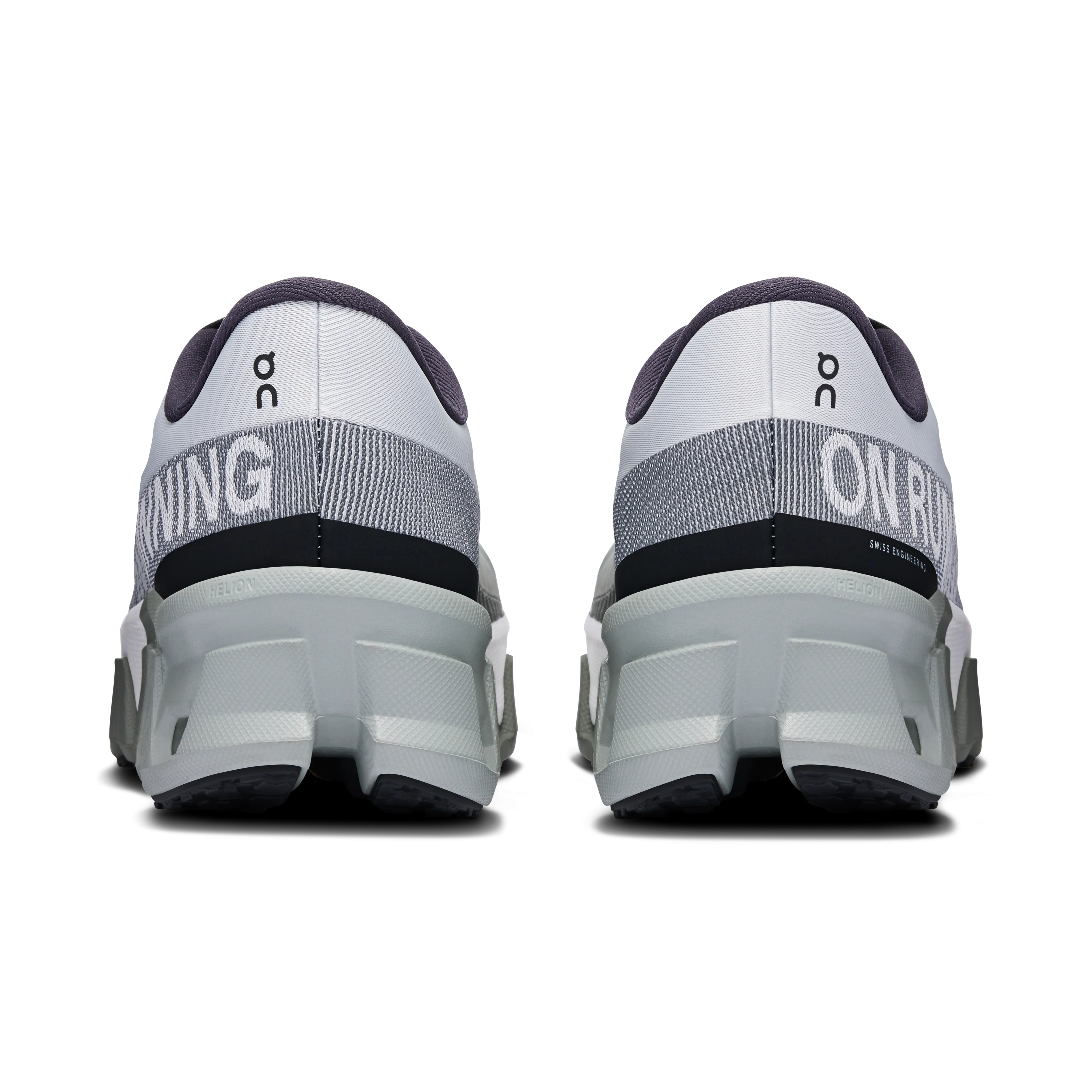 On Women's Cloudmonster Hyper Running Shoes Glacier / Ivory