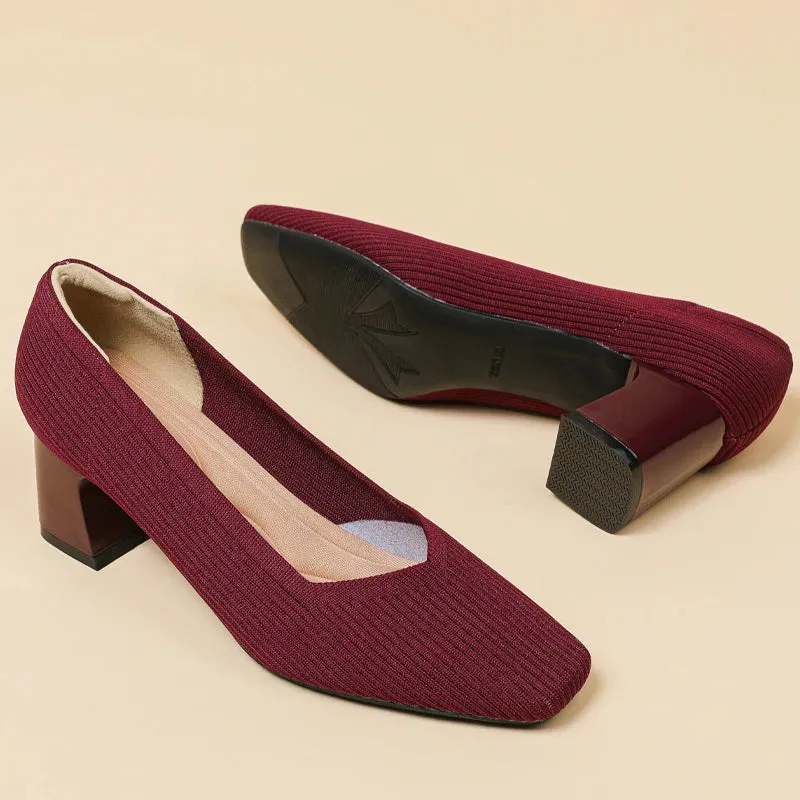 Opal Block Heels