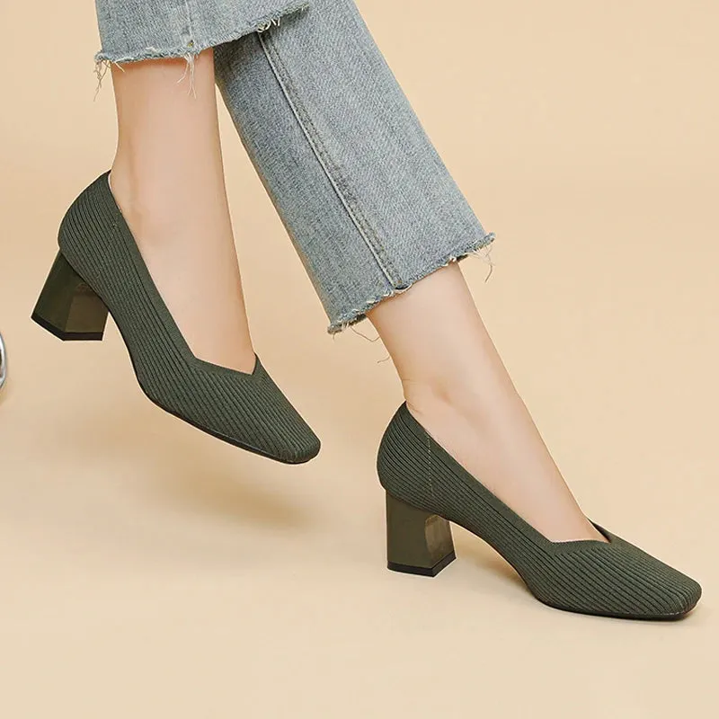 Opal Block Heels