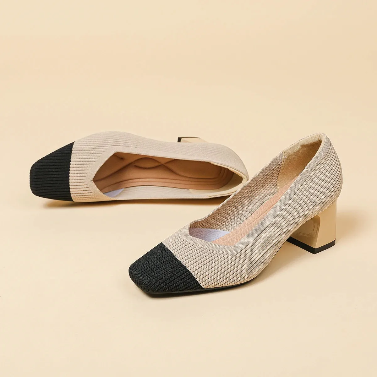 Opal Block Heels
