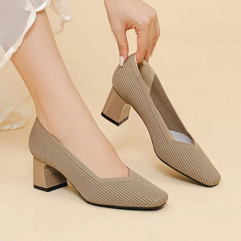 Opal Block Heels