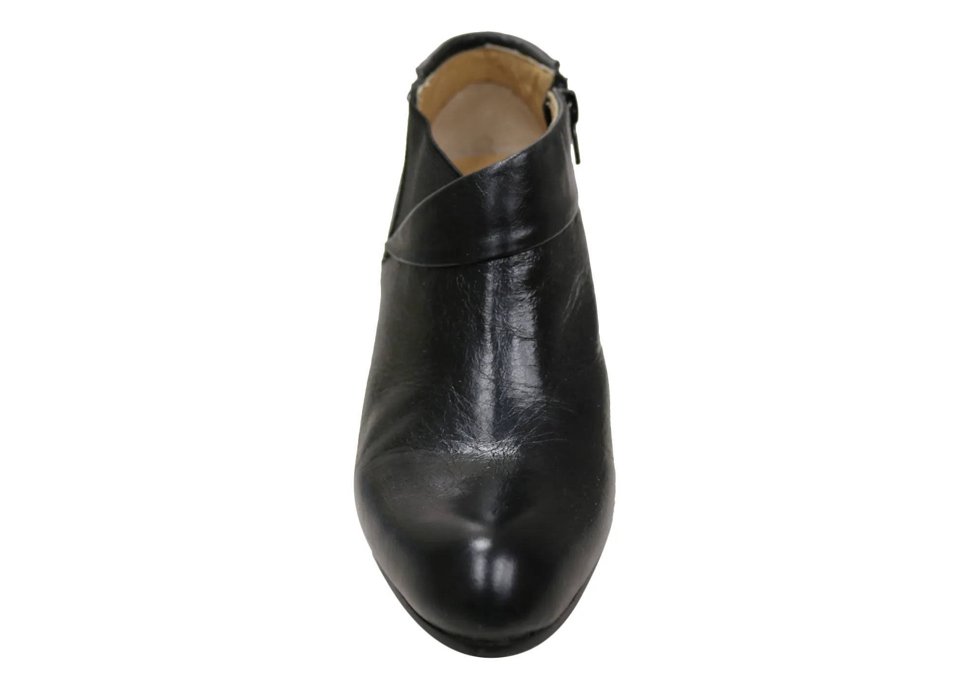 Orizonte Elise Womens Comfortable Leather Fashion Heels