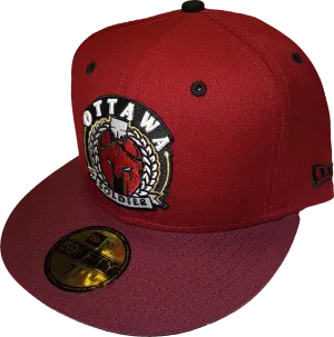 Ottawa Soldier New Era Fitted Cardinal Red