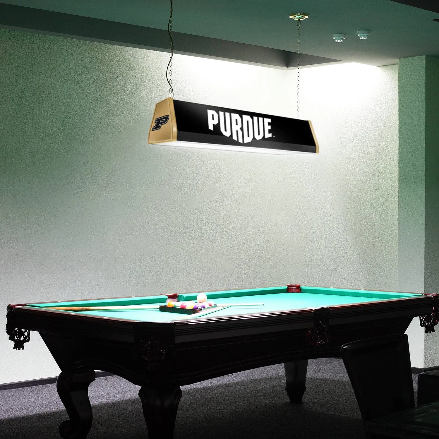 Purdue Boilermakers: Standard Pool Table Light