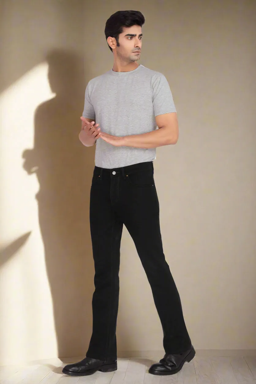 Pure Black Bootcut
