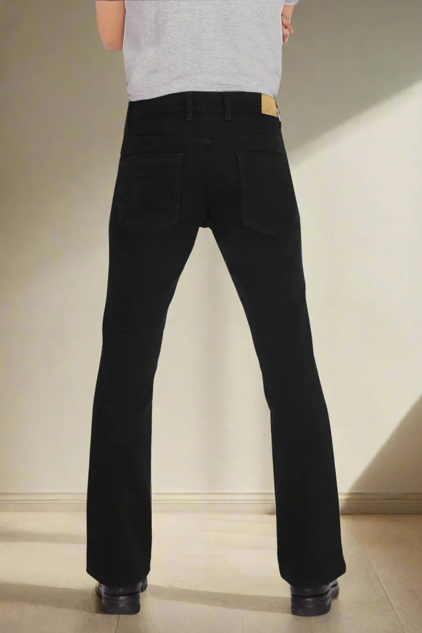 Pure Black Bootcut
