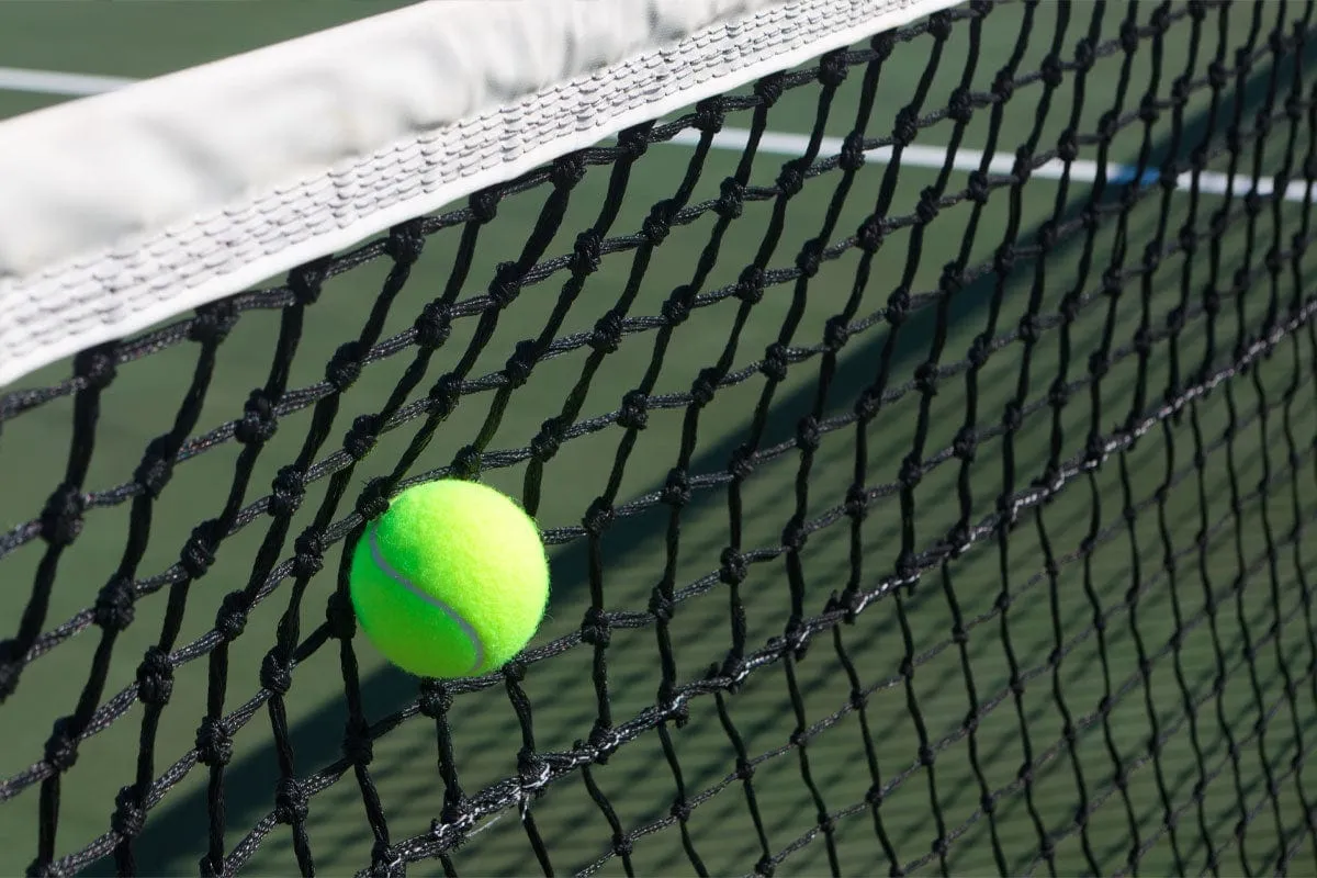 Quatra Commercial Grade Tennis Net (Internal Winder) - 2'6"