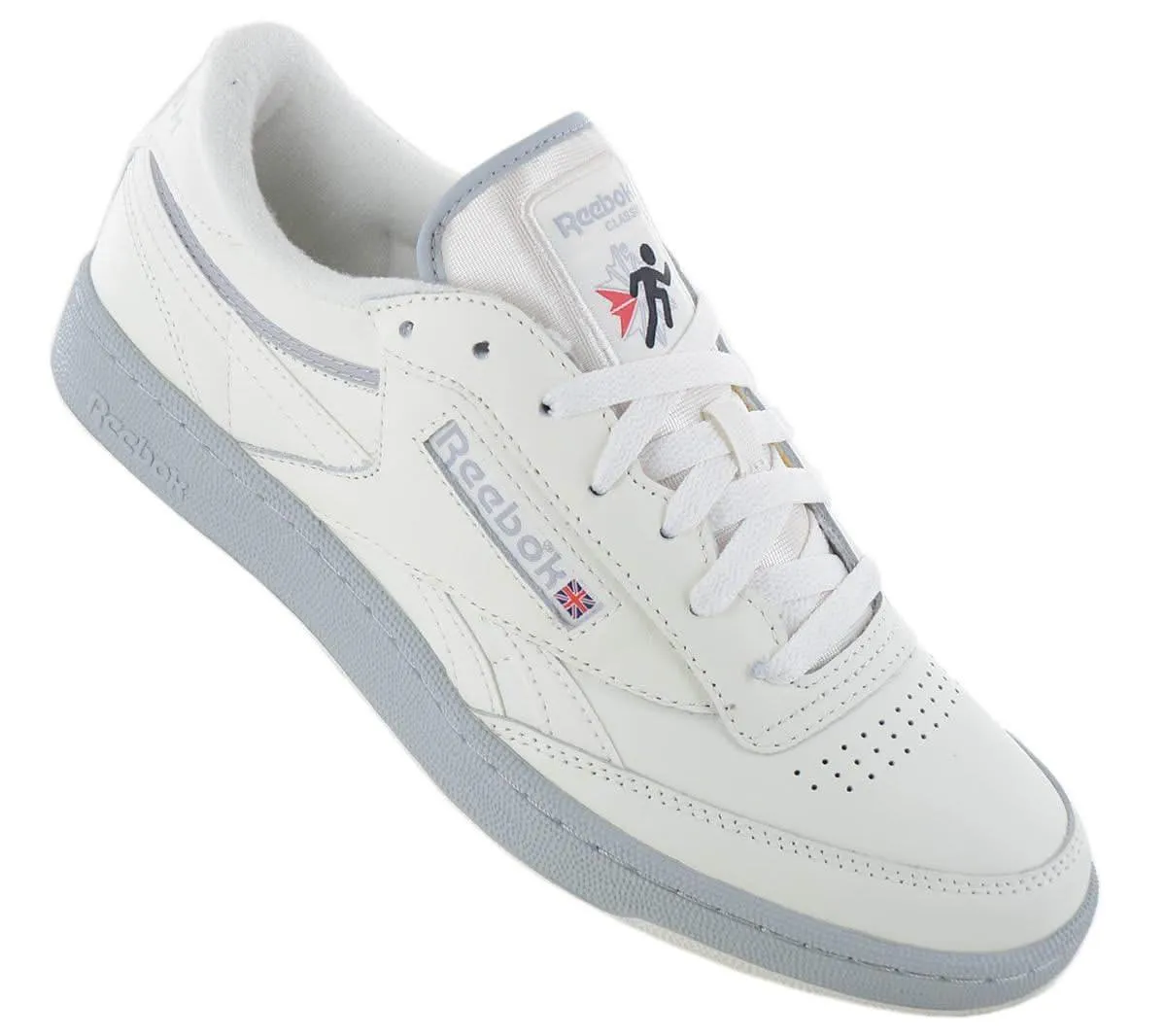 Reebok Club C Revenge Vintage Leather - Herren Sneakers Schuhe Leder Creme-Weiß 100074484