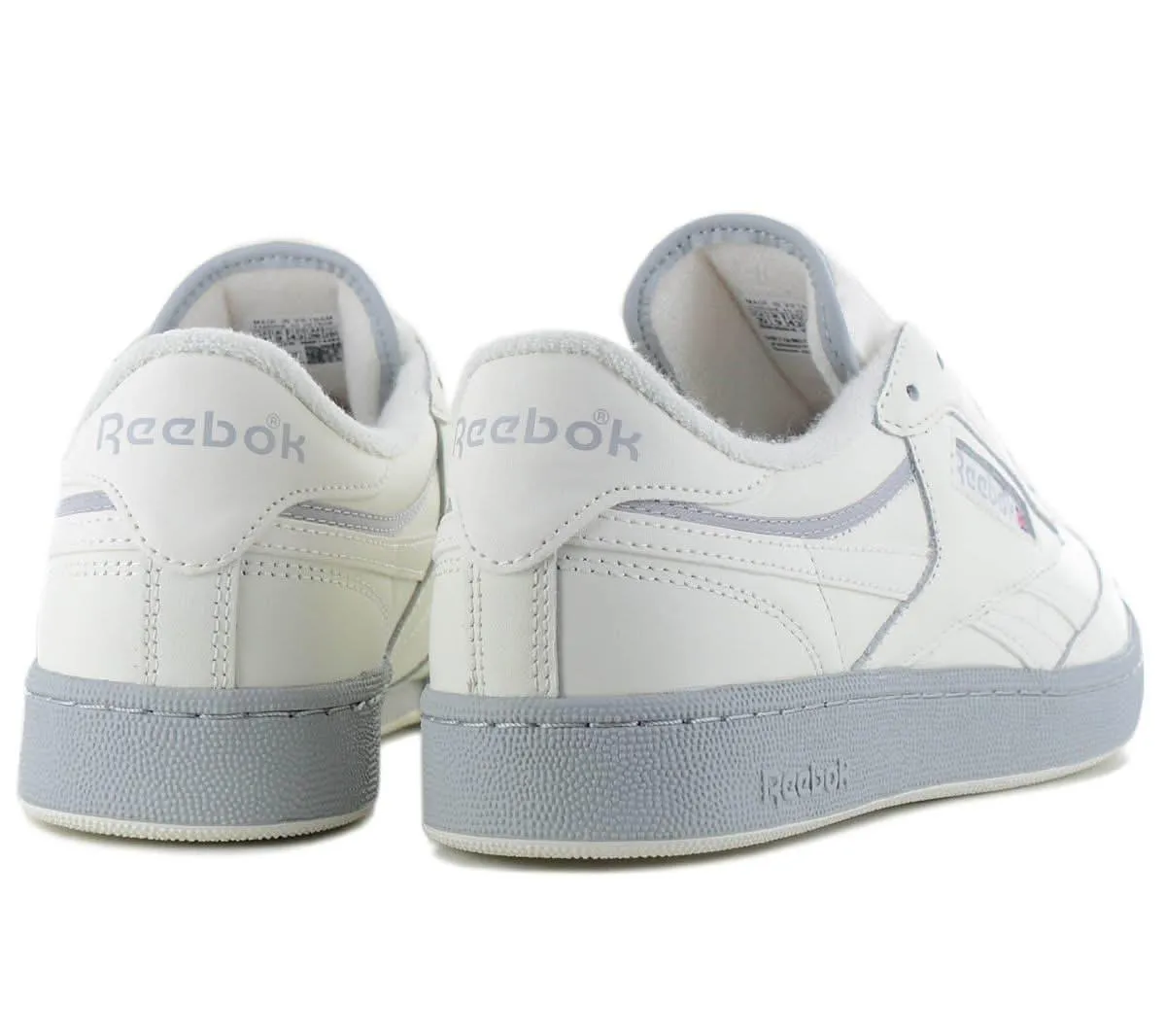 Reebok Club C Revenge Vintage Leather - Herren Sneakers Schuhe Leder Creme-Weiß 100074484