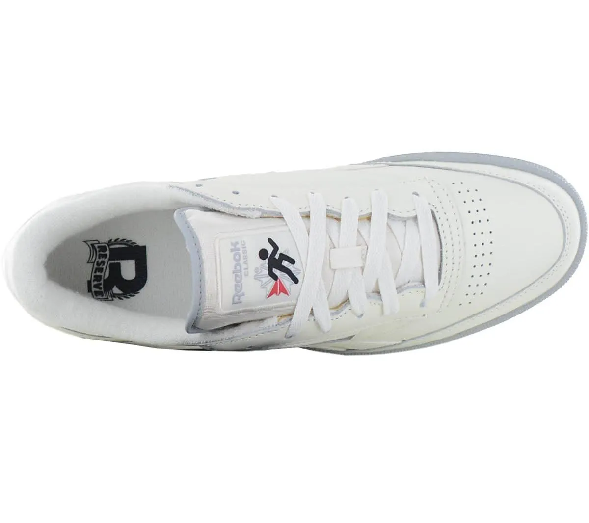 Reebok Club C Revenge Vintage Leather - Herren Sneakers Schuhe Leder Creme-Weiß 100074484