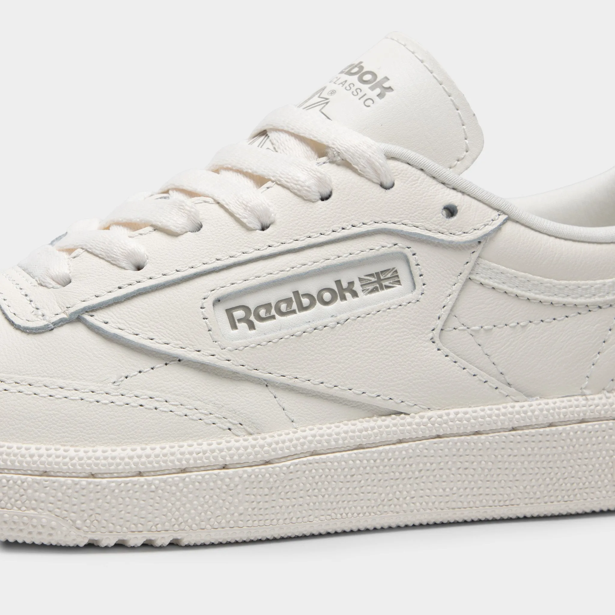 Reebok Women's Club C 85 Chalk / Chalk - Gritty Grey