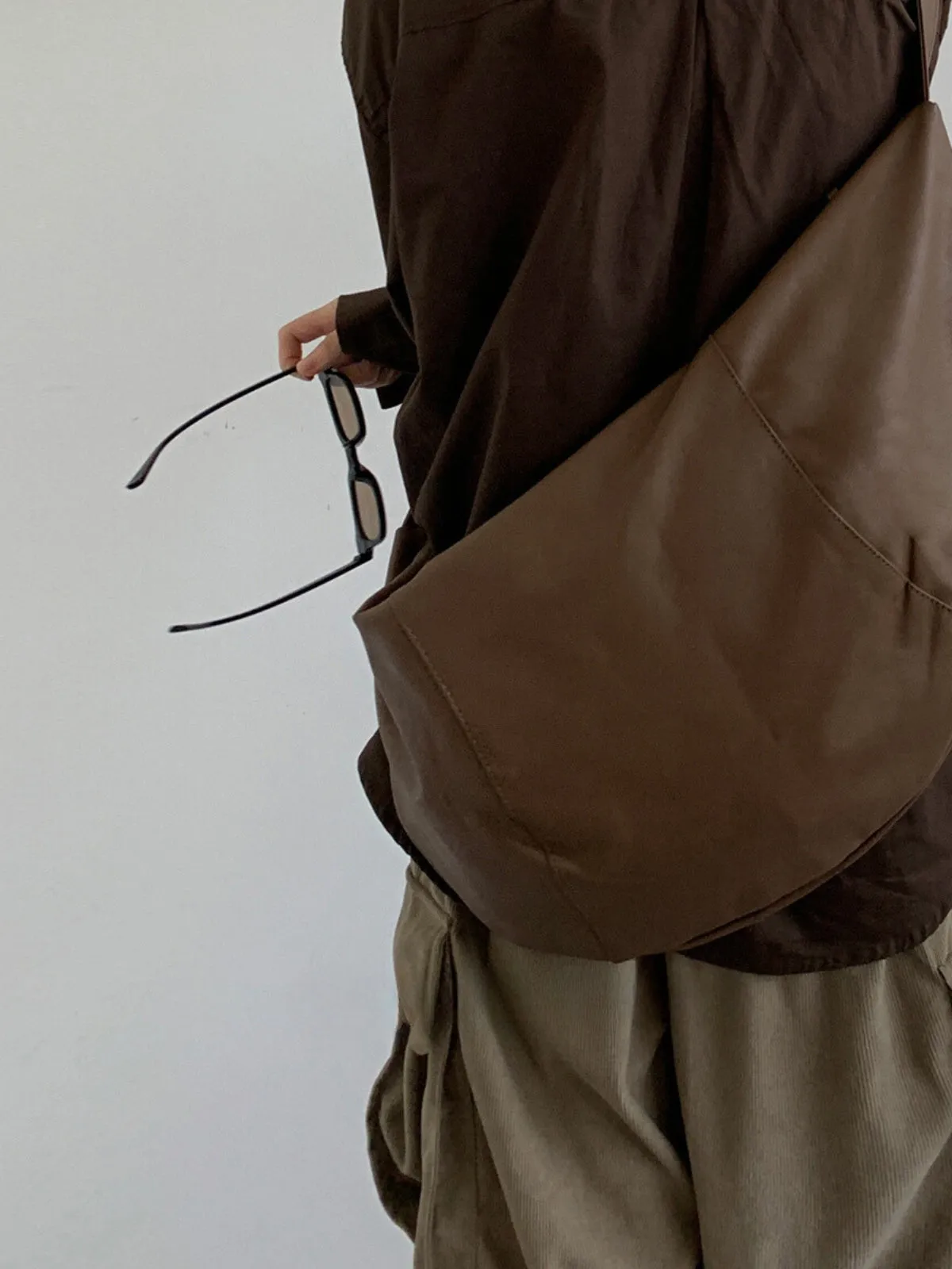 Retro Crossbody Leather Bag