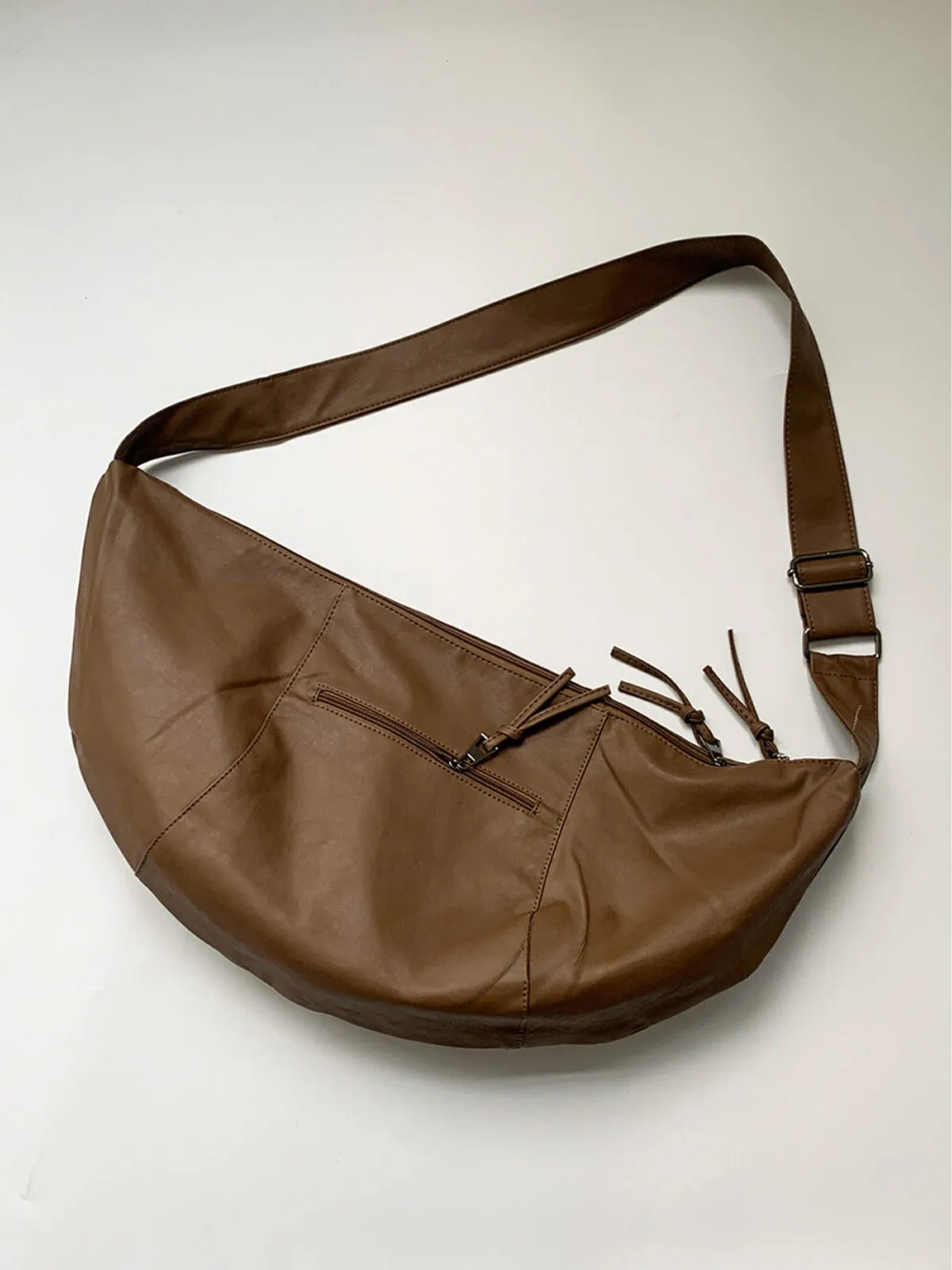 Retro Crossbody Leather Bag