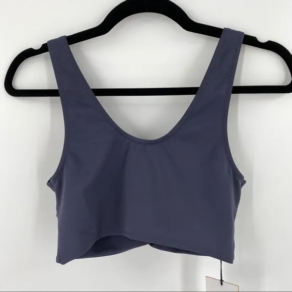 Revolve x Lovewave Navy Blue Zuma Sports Bra