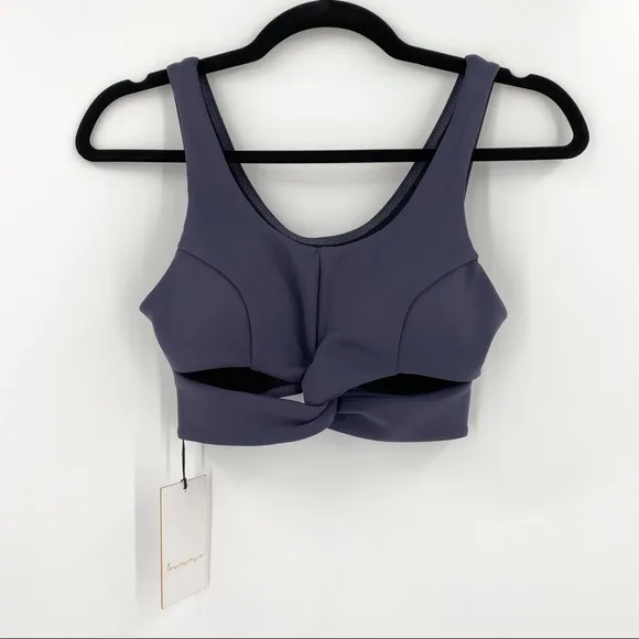 Revolve x Lovewave Navy Blue Zuma Sports Bra