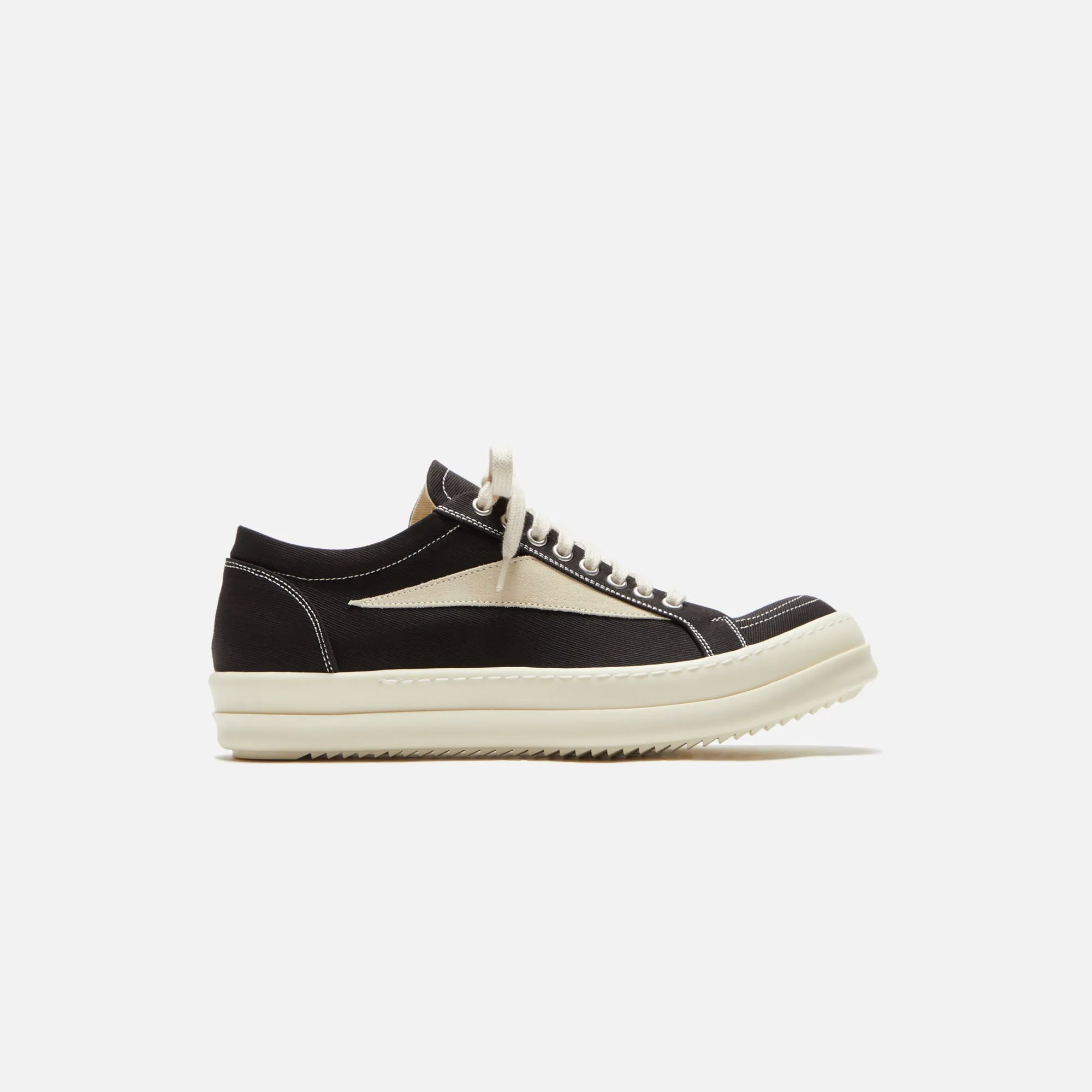 Rick Owens Vintage Sneaker - Scarpe Black / Milk / Milk