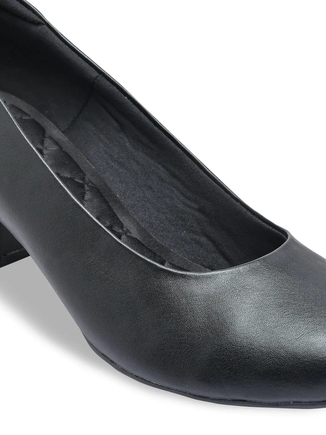 Rocia By Regal Black Women Comfort Pumps