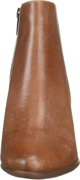 Rockport Women's Camdyn Bootie Ankle Boot, Cognac, 9 M US