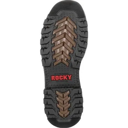 Rocky Men's Rams Horn 6" Composite Toe Waterproof Work Boot - Brown - RKK0257