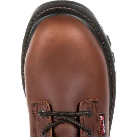 Rocky Men's Rams Horn 6" Composite Toe Waterproof Work Boot - Brown - RKK0257