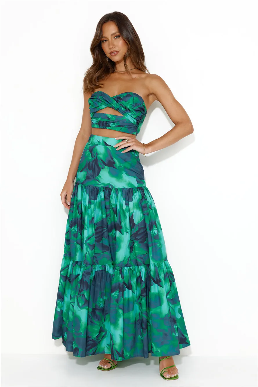 RUNAWAY Ayla Top Calista Green
