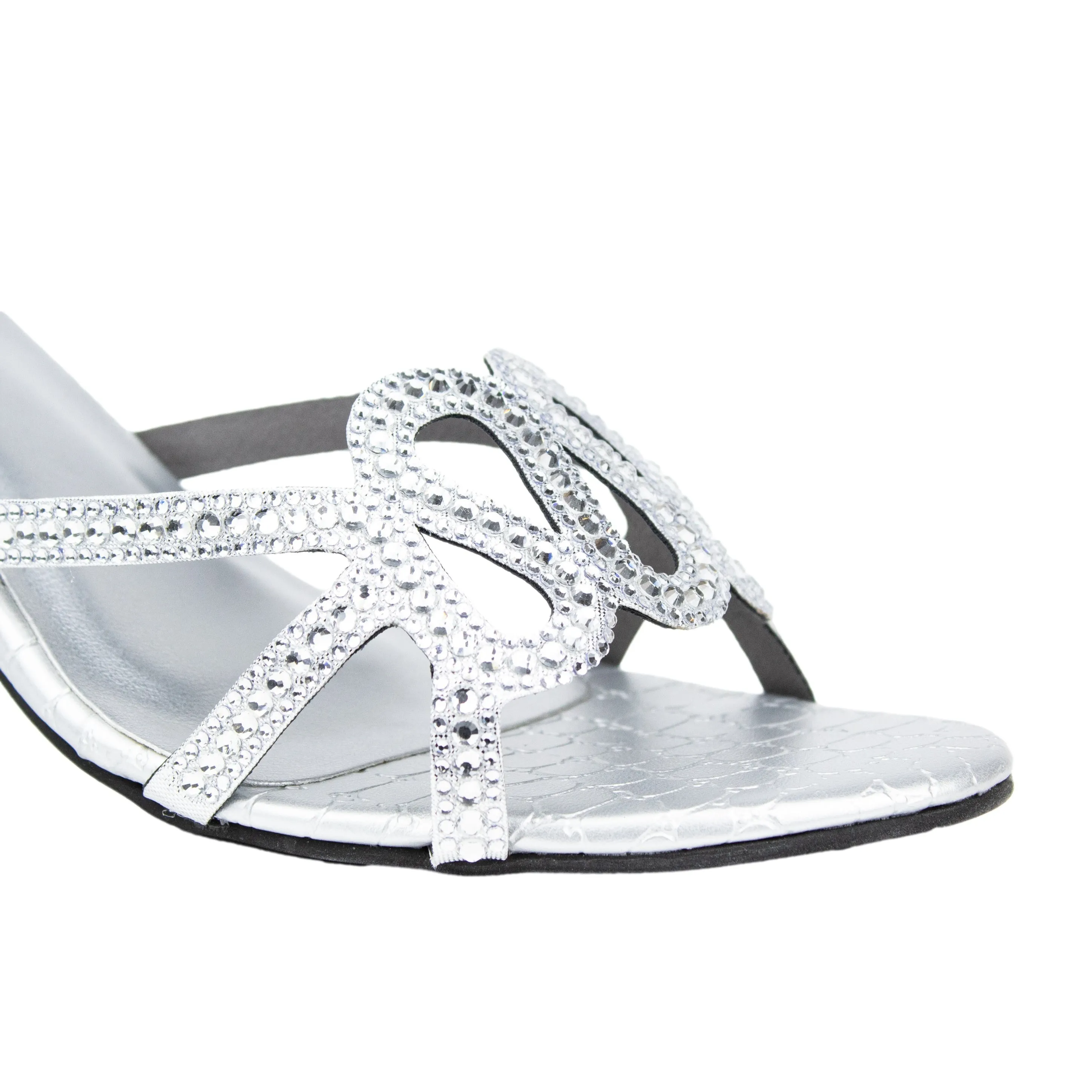 Sabah Heels S320H - Silver