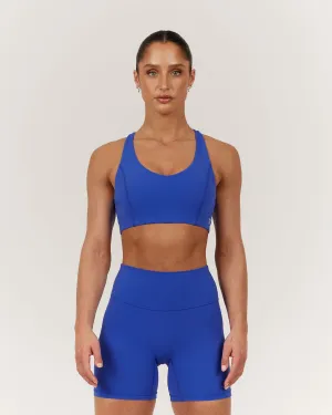 SCULPT RACER BRA - OCEAN