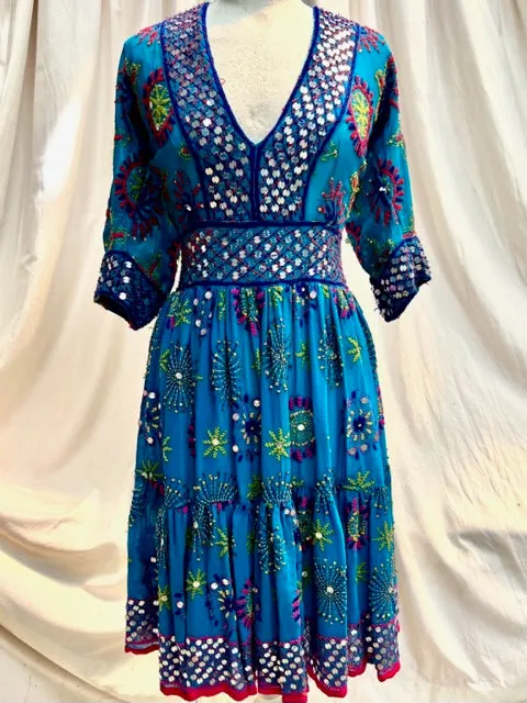 Shakti Dress Purple size 12/14 one of a kind open back