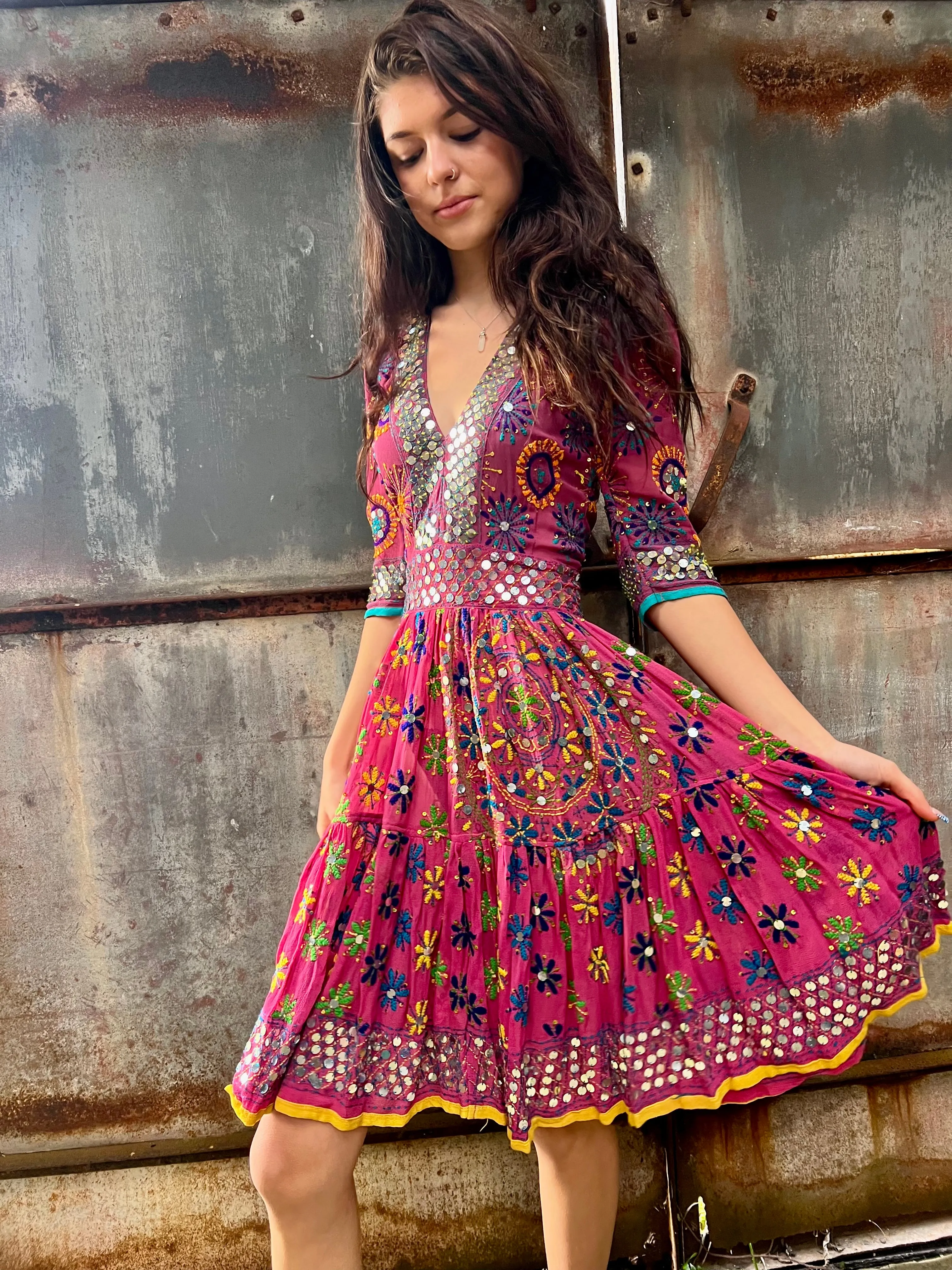Shakti Dress with full back these dresses are all one of a kind all a size Small (8)