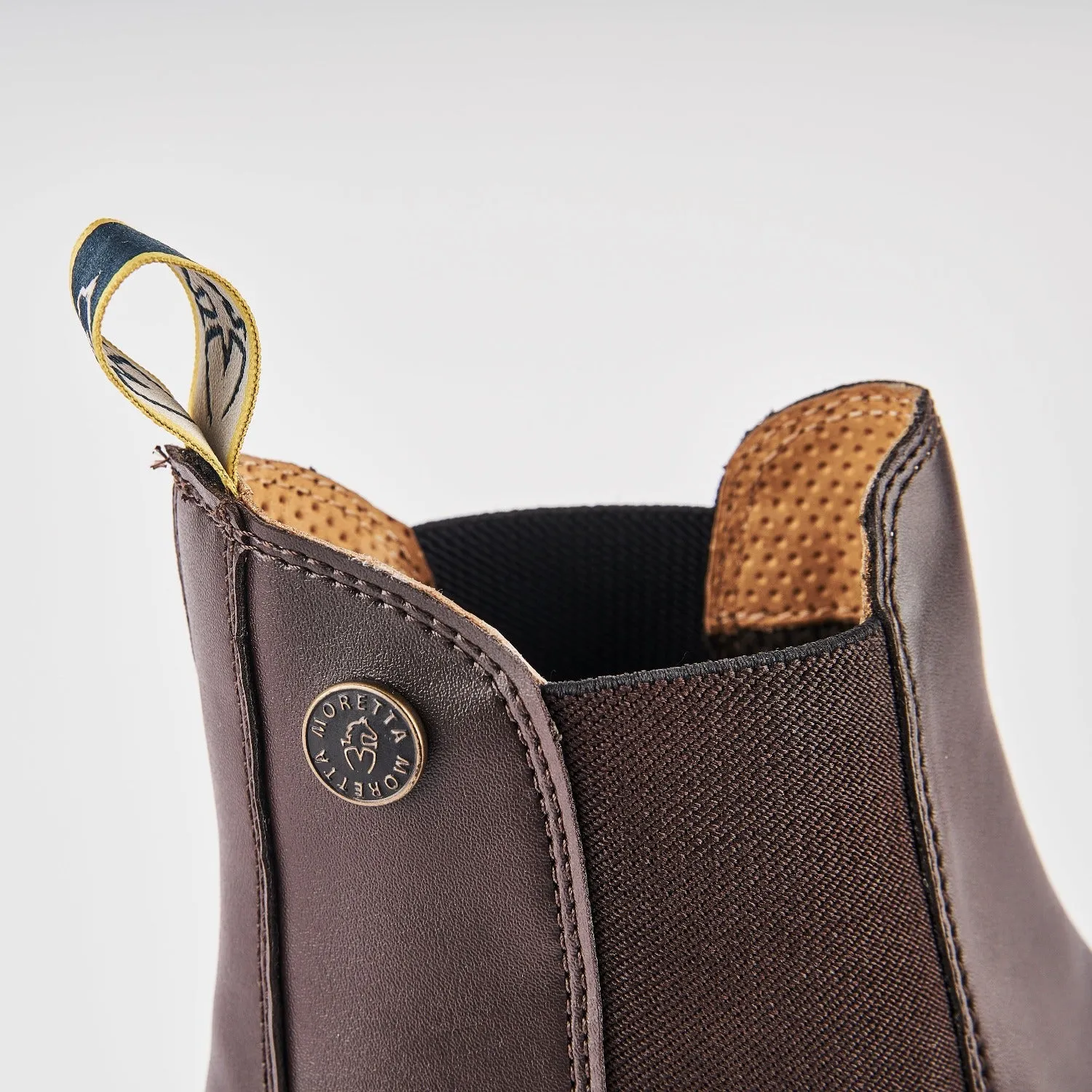 Shires Moretta Brown Alma Synthetic Childrens Jodhpur Boots