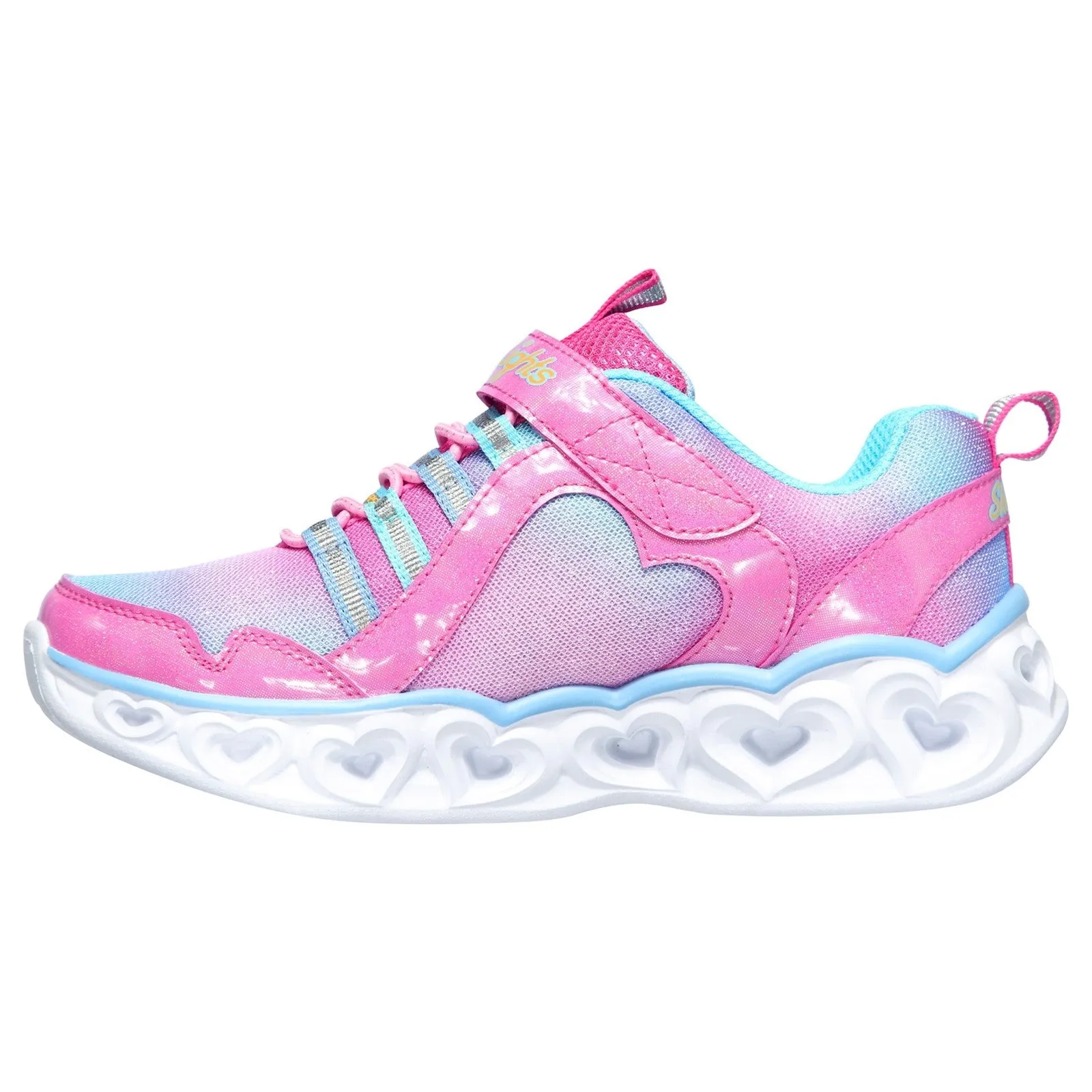 Skechers Heart Lights Rainbow Lux Sport Shoes