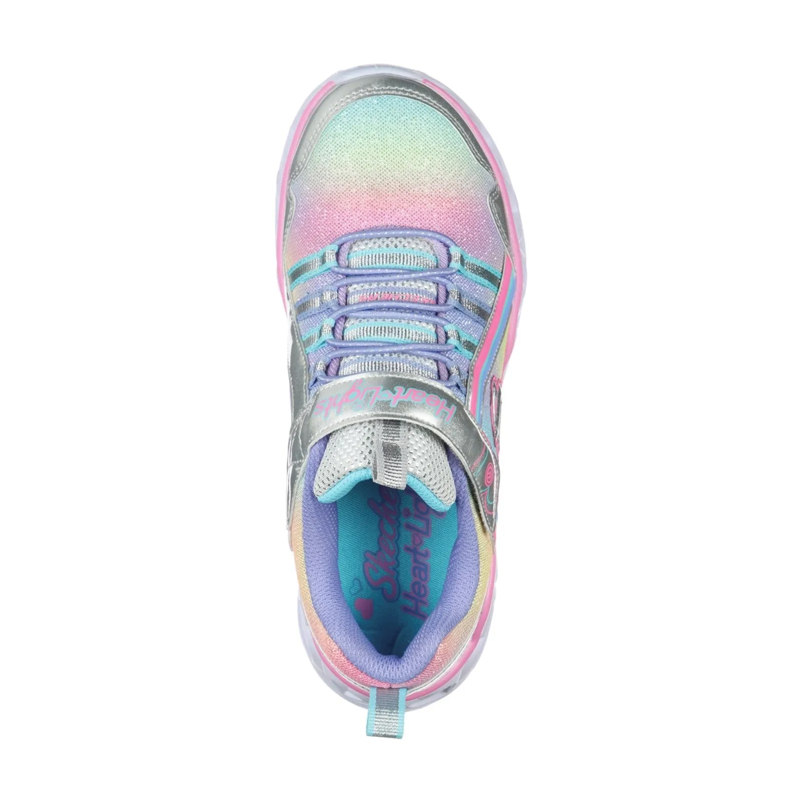 Skechers Heart Lights Rainbow Lux Sport Shoes