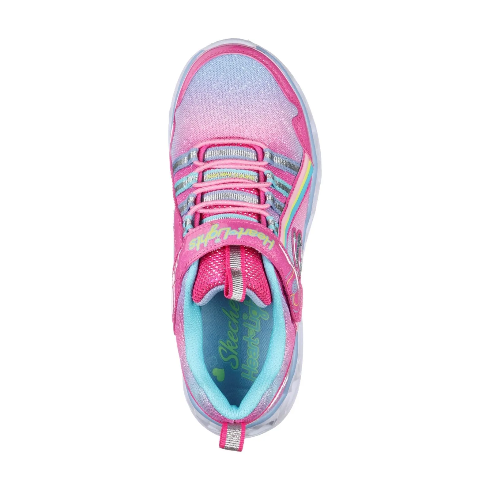 Skechers Heart Lights Rainbow Lux Sport Shoes