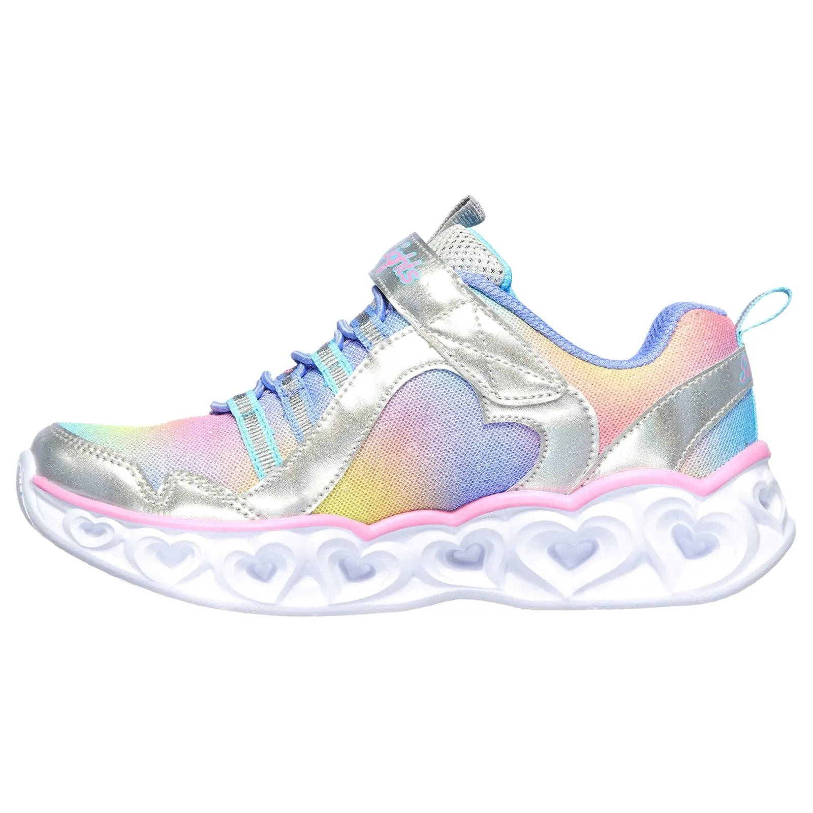Skechers Heart Lights Rainbow Lux Sport Shoes