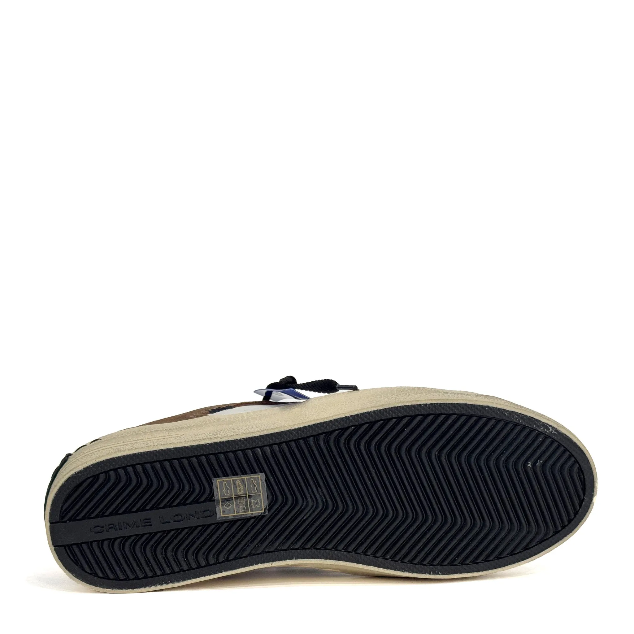Sneaker CRIME LONDON SK8 DELUXE 15103AA7 - Bianco/Marrone