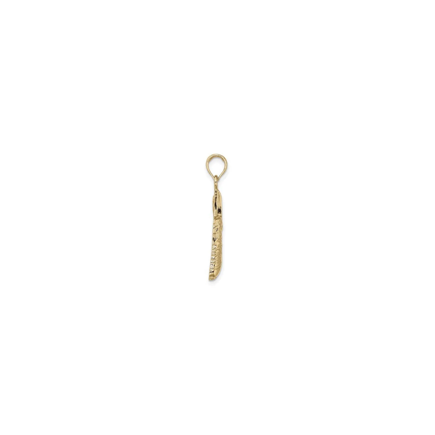 Soccer Cleat Shoe Flat Pendant (14K)