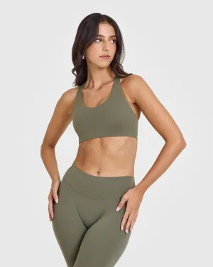 SoftMotion™ Sports Bra | Alpine Green
