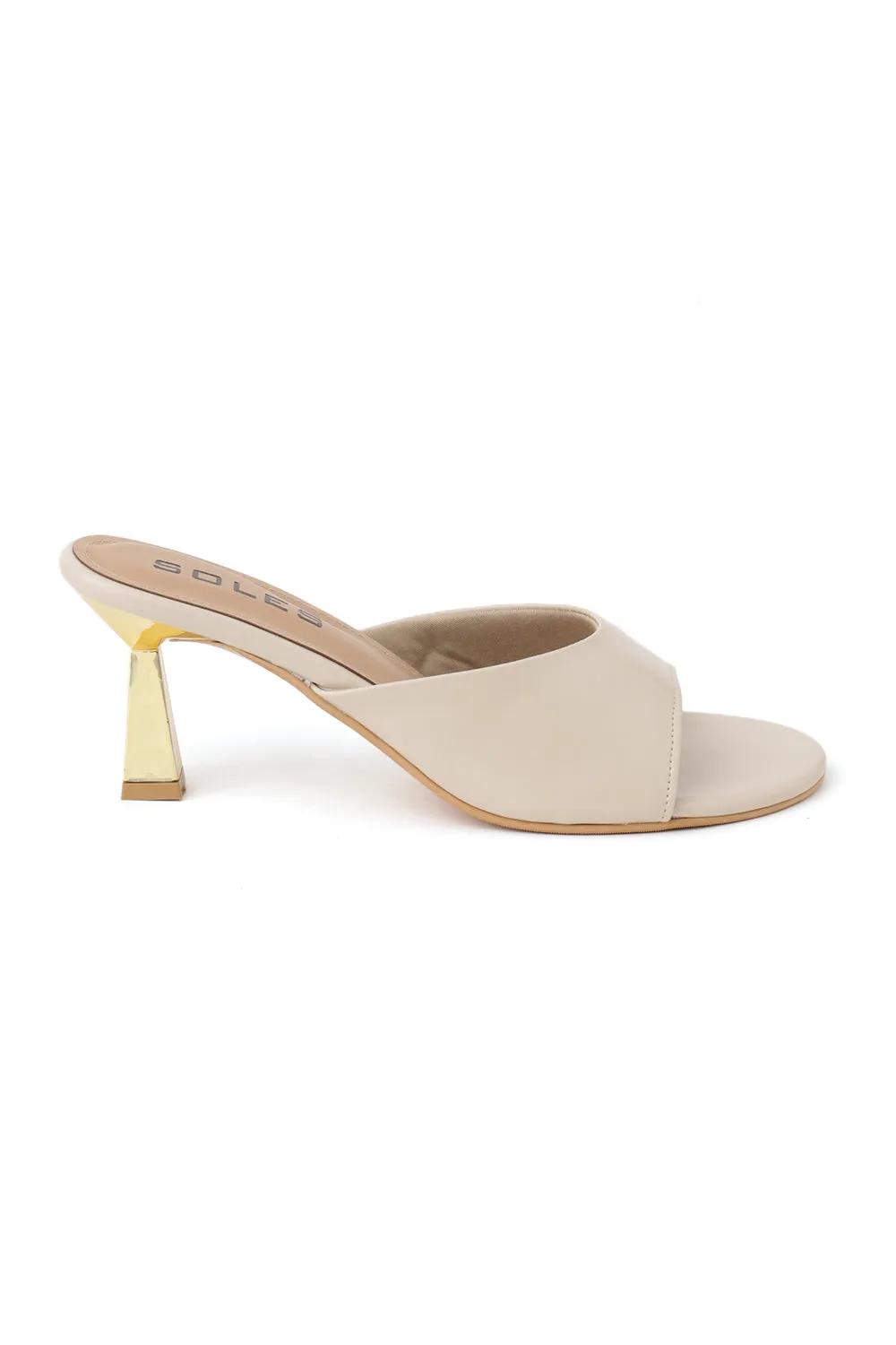 SOLES Metallic Heels