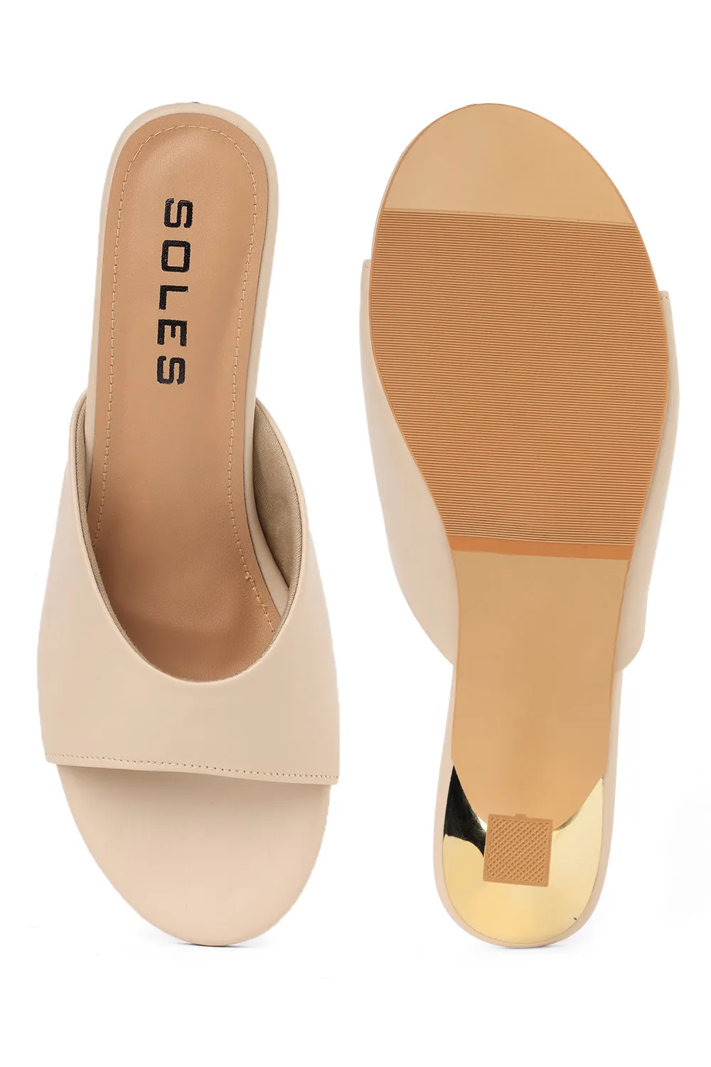 SOLES Metallic Heels
