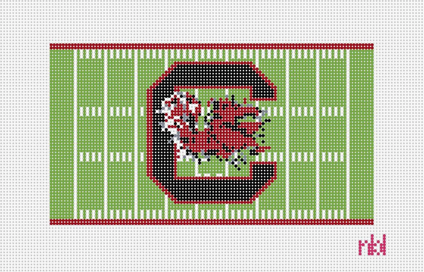 South Carolina Football Field Canvas