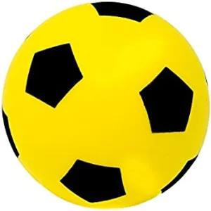 SPONGE FOOTBALL - YELLOW